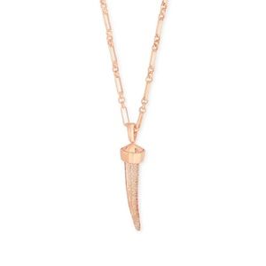 Kendra Scott Samuel Rose Gold Pendant
